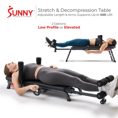 Velinor Decompression Bench — Heavy-Duty Back Stretcher & Inversion Table | 400 LB Capacity