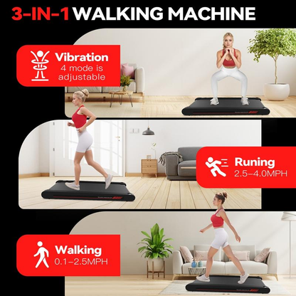 P1 SummerWins Smart Walking Pad — Portable Under Desk Treadmill | Remote & APP Control