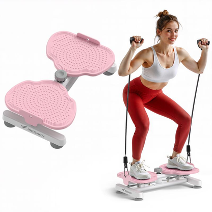 MERACH SummerVibes Waist Twist Machine — Silent Abs & Core Trainer | Non-Slip Twister Board