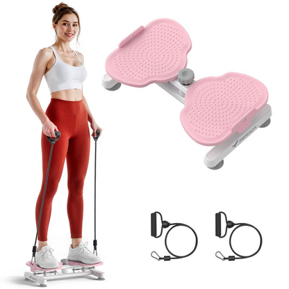 MERACH SummerVibes Waist Twist Machine — Silent Abs & Core Trainer | Non-Slip Twister Board