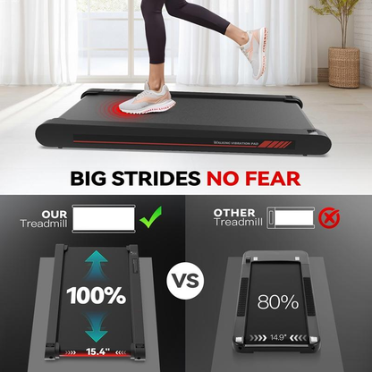 P1 SummerWins Smart Walking Pad — Portable Under Desk Treadmill | Remote & APP Control