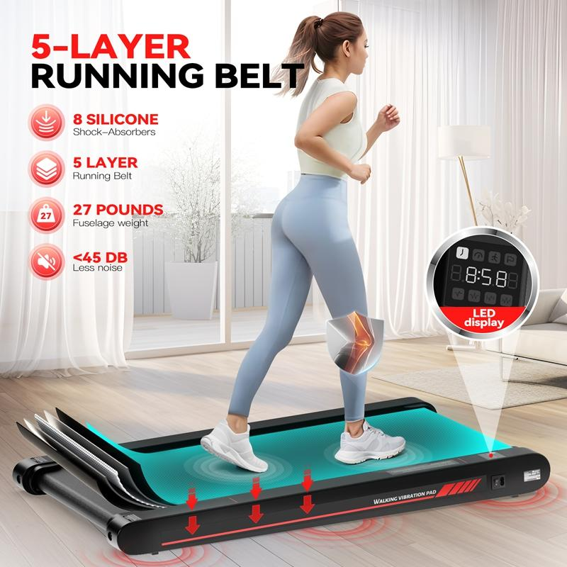 P1 SummerWins Smart Walking Pad — Portable Under Desk Treadmill | Remote & APP Control